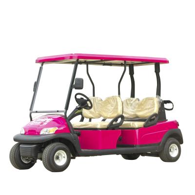 China Chinese Manufacturer Color Optional 4 Seats Golf Car Tourist Car for Golf Course Tourist Spot à venda
