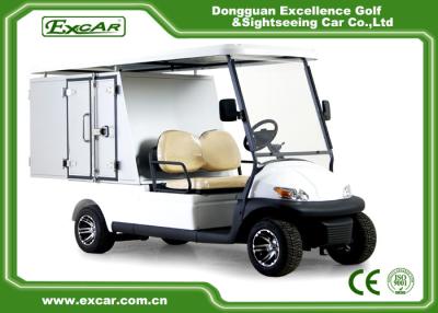 China Cargo Type Hotel Golf Buggy With 205 / 50 - 10 Tyre Sofa Chair/Trojan Battery for sale