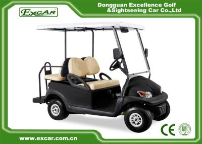 China EXCAR Electric Golf Carts For 4 Passengers With ADC 3.7KW Motor/Trojan Battery for sale