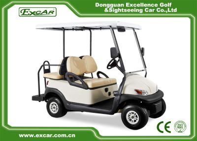 Chine Les batteries Trojan d'EXCAR 48V ont utilisé les chariots de golf électriques 4 passagers 275A à vendre