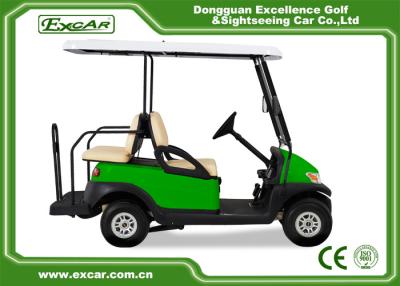 China CE Approved Electric Golf Carts 48V Light Green 4 Person Golf Cart for sale