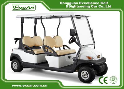 China Carrinhos de golfe 48V 3.7KW 4 Seater da mão do campo de golfe òs garantia de 1 ano à venda