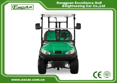 China EXCAR 2 Person Electric Golf Car Golf Course Car Curtis Controller for sale