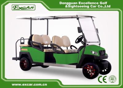 China 6 Seat Electric Golf Carts 4 Wheel Golf Cart With ISO Certificated for sale