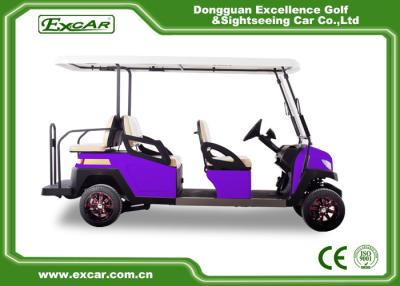 China 6 Passengers Electric Golf Carts 350A Controller Electrical Golf Car for sale