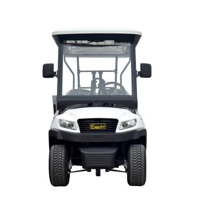 China 4 Seats Electric Golf Car Sightseeing Car with Ladder for Disabled People Trojan Battery Curtis Motor Controller for sale