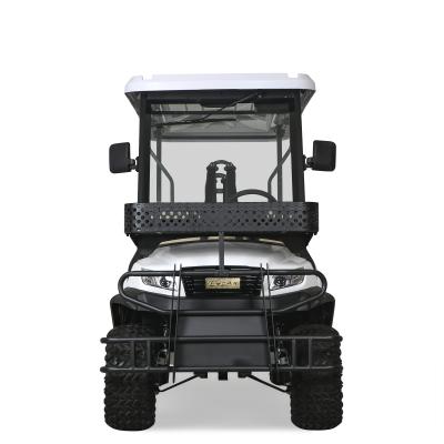 China Brand New Design 4+2 Seats Golf Car Hunting Car Battery Powered with Frount Basket for Golf Course /Hotle for sale
