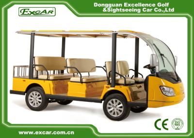 China 8 Passenger Electric Sightseeing Car With Trojan Battery Curtis Controller for sale