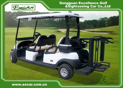 中国 6 SeaterのGrazianoの車軸が付いている電気ゴルフおかしで白いゴルフおかしな車 販売のため