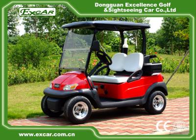 China Metallisches rote Farbelektrisches Golf-Auto zu verkaufen