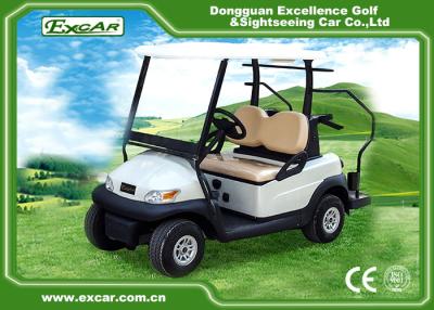 China Excar Mini 2 Person Second Hand Golf Cars 48V Trojan Battery With Caddie Plate for sale
