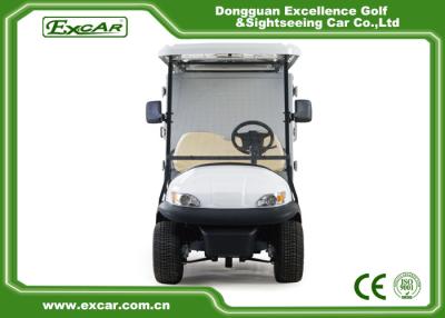 China White 2 Person Golf Utility Vehicles With Closed Type Container for sale