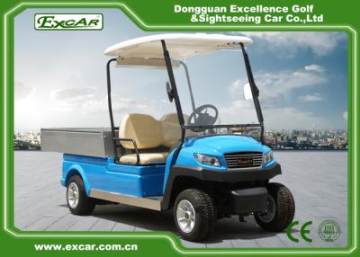 China Blue M1H2 Electric Utility Carts Transport Golf Utility Cart With Graziano Axle for sale