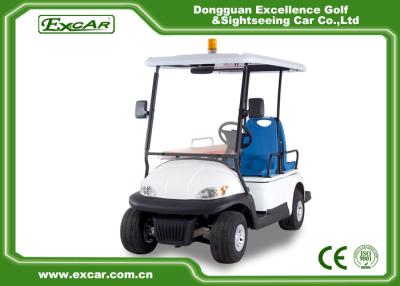 China White 2 Seats Electric Ambulance Car 48V Trojan Battery Golf Cart Ambulance for sale