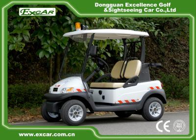China Small 2 Seater Electric Patrol Car For Public Safety Half - Closed Type for sale