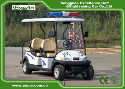 China CE Approved White Electric Patrol Car 6 Person Electric Police Car for sale