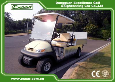 China 23km / H Or 45km / H Golf Cart Utility Vehicles With Cargo Box for sale