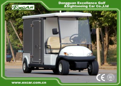 China White 2 Passenger Electric Food Cart for sale