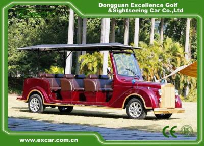 China Luxurious Red G1S8 Electric Classic Cars 4 Row For 8 Passenger for sale