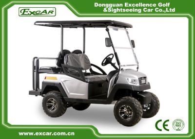 China Silver EXCAR 48 Voltage 275A Electric Golf Car 4 Wheel Electric Golf Cart for sale