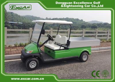 China O CE aprovou o carro com erros do hotel 48V Trojan verde, 2 carrinhos de golfe da companhia de eletricidade dos assentos à venda