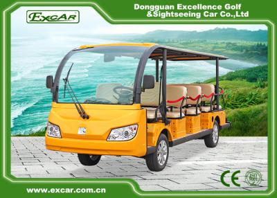 China 14 Person Electric Sightseeing Car With USA Curties Controller 350A for sale