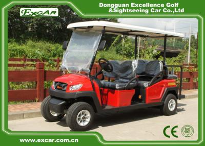 China 48V 3.7M Electric Battery Powered Golf Car , 4 Seater Buggy Car for sale