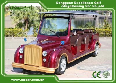 China EXCAR Electric Classic Cars For 8 seater With Intelligent Onboard Charger for sale