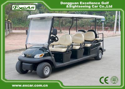 중국 Excar 48V 2 여객 전기 관광 버스, Max.Forward 속도 23km/h 판매용