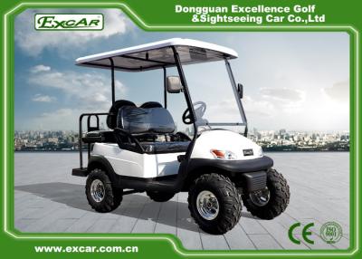 China EXCAR 48V 2 Seater Electric Hunting Golf Carts Intelligent Onboard Charger for sale