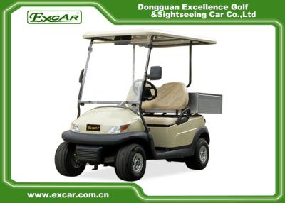 China Ce 2 Seater Electric Golf Car Italy Graziano Axle 48v Trojan Battery for sale
