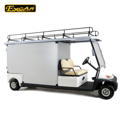 China 2 Person Al Rear Cargo Box Utility Golf Carts With 1 Year Warranty Time for sale