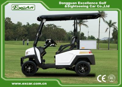 China EEC Approved Electric Golf Carts / White Plastic 5KW AC Golf Buggy Car for sale