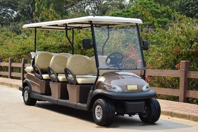 Китай Автомобиль электрического гольфа 6 Сеатер дефектный с свинцовокислотной батареей или батареей лития 48В продается