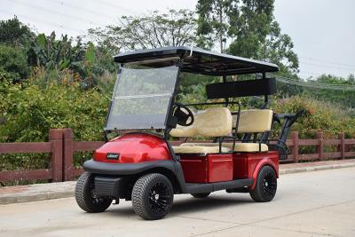 China KDS Motor 4 Person Golf Cart WIde And Soft Seat Bottom And Backrest for sale