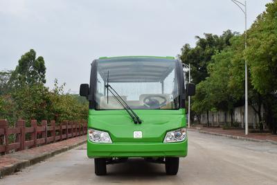 China 14 Seats 4 Wheel Drive Electric Sightseeing Vehicle Cart 5300*1500*2000mm for sale