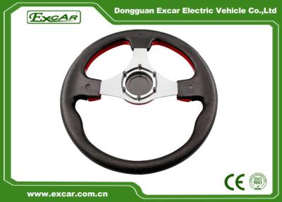 China PVC 13 Inch Golf Cart Steering Wheel Fits For EZGO Club Car And Yamaha for sale