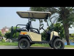 4 Seater Red Electric Golf Carts club car 4 seater electric golf cart