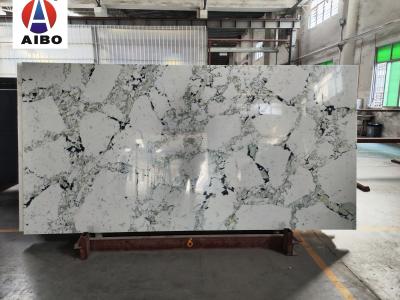 China Artifical Quartz Marble Looking Quartz Slabs for Kitchentop and Worktop Indoor Decoration for sale