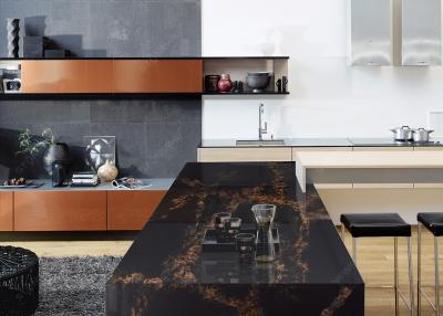 China High Brightness Quartz Kitchen Countertops , Engineered Quartz Kitchen Worktops for sale