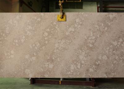 China High Tenacity natural Calacatta Quartz Stone Scratch Resist For Bar Table Top Quartz Stone Slabs for sale