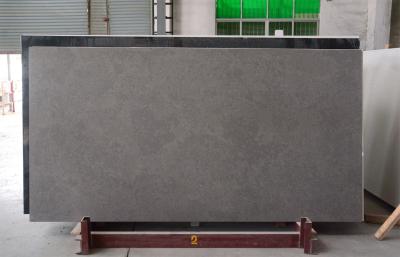 Chine Le gris de ciment implique le dessus de vanité de quartz de 12mm à vendre