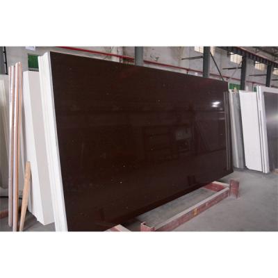 China Solid Surface Aritifical Quartz Grain Stone 3000*1500mm Kitchen Countertop for sale
