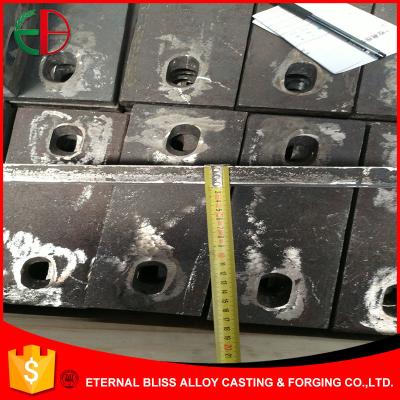 China HBW555XCr16 High Chrome 20mm Thick Wearing Plates Lining Board EB11024 for sale