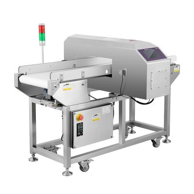 China Tamaño personalizado Detector de metales de alimentos para la línea de procesamiento de alimentos 25Kg Capacidad en venta