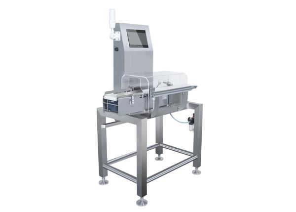 Quality High Accuracy Conveyor Belt Automatic Check Weigher High Speed For Food Industry for sale