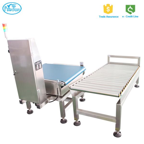 Quality 304 SS Conveyor Automatic Checkweigher Machine Pole Type Single Side for sale