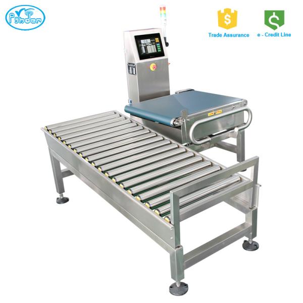 Quality High Performance Weight Checking Machine / Auto Conveyor Belt Checkweigher for sale