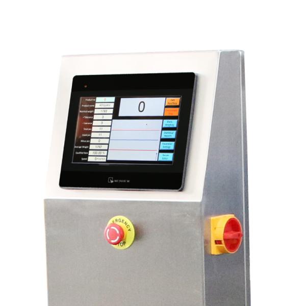 Quality Small Throughput Conveyor Weight Checker Machine Dynamic Digital Signal Processing High Accuracy for sale