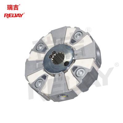 China Torsion Shaft Hydraulic Pump Coupling Steel Rubber Engine To Pump Coupler ISO9001 for sale